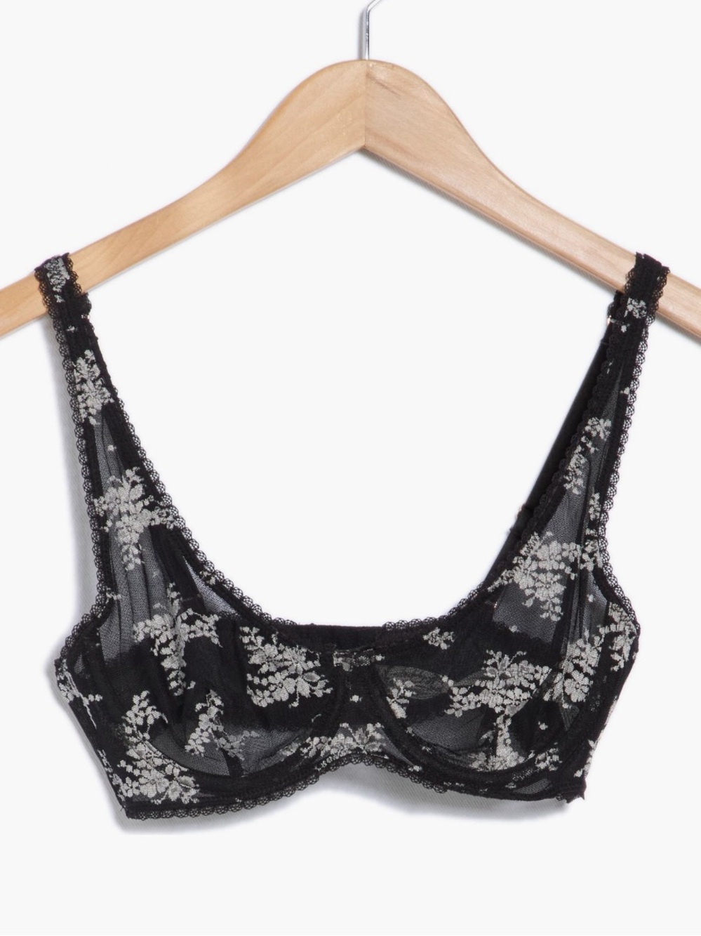 Free People Mesh Underwire Bra SZ-34C